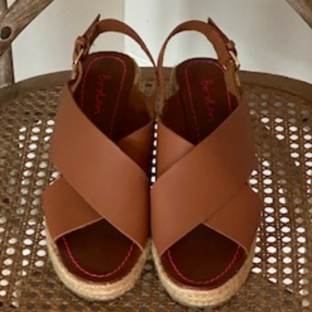 BODEN CRISS CROSS WEDGE ESPADRILLE